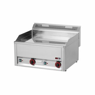 Grill Fry-top electric cromat neted 480x650 mm, linia 600, FTHC60EL