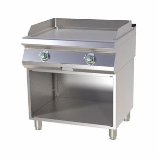 Grill Fry-top electric cromat neted 560x770 mm cu suport, 9 kW, linia 700, FTHC780E