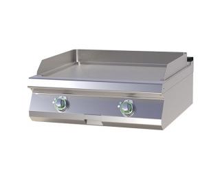 Grill Fry-top electric cromat neted 560x770 mm de banc, 9kW, linia 700, FTHC708E
