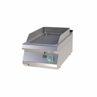 Grill Fry-top gaz striat 560?370 mm de banc, 7 kW, linia 700, FTR704G