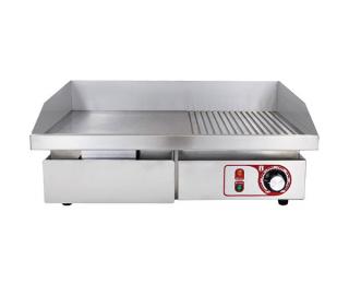 Grill fry-top mixt 550     350 mm, 230V, 3kW, BGP-b