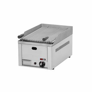 Grill profesional cu roca vulcanica 6,5 kW, 330x540x220 mm, GL30GS