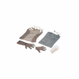 Manuse macelar protectie din inox, AV4901