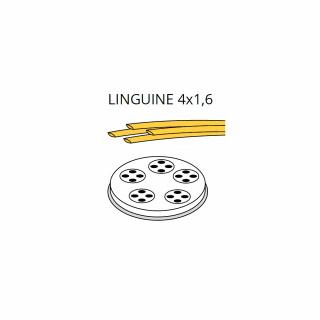 Matrita LINGUINE 4X1,6 pentru masina de paste model MPF1,5N, PF15E, ACTRMPF52