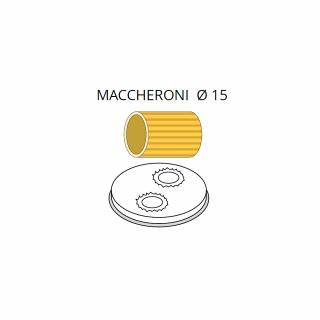 Matrita MACCHERONI o15 pentru masina de paste model PF25E, PF40E, MPF2,5N, MPF2,5CN, MPF4N, ACTRMPF68