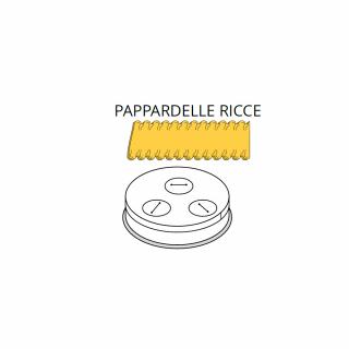 Matrita PAPPARDELLE RICCE pentru masina de paste model 8, ACTRMPF48