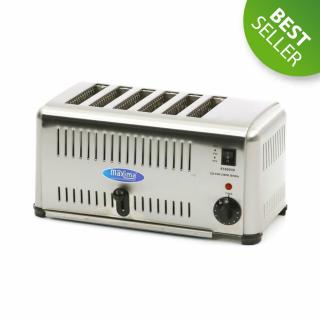 Toaster profesional pentru 6 felii de paine, 3240W, 230V