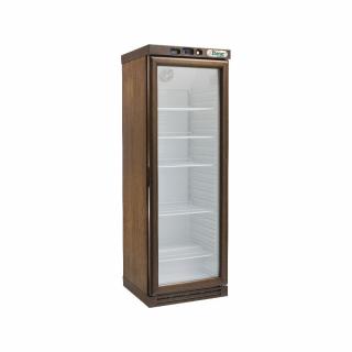 Vitrina congelare, finisaj nuc inchis, 310 litri, -18-22    C