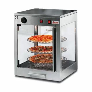Vitrina expunere pizza 38 mm, 0,70 kW, 230V