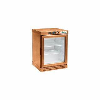 Vitrina frigorifica vin, finisaj nuc deschis, 130 litri, +2+8    C