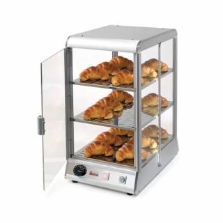 Vitrina patiserie de banc calda, 0,45 kW, 230V