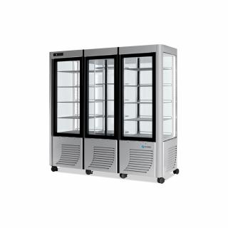 Vitrina verticala 1200 litri, +2 +10C, 230V, 3P