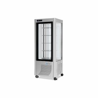 Vitrina verticala ciocolata 400 litri +14  +18C, PRAL400G