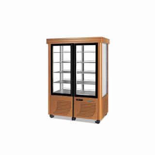 Vitrina verticala cofetarie 800 litri, +2 +10   C, 230V, 800FBAROCCO