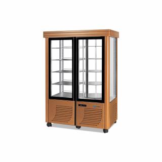 Vitrina verticala de cofetarie 800 litri, +2 +10   C, 230V, 800GBAROCCO