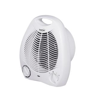 Aeroterma Home Fk 1, Putere 2000 W, 2 trepte, Termostat mecanic, Oprire automata la rasturnare, Alb