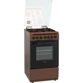 Aragaz Heinner HFSC-V60LITGC-BRW, Mixt, 4 arzatoar...