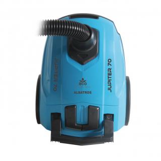 Aspirator cu sac Albatros JUPITER 70 ECO,2 l sac textil,700 W,Eco-type,Filtru HEPA,ProtecĹŁie motor la supraA  ncA ƒlzire,Albastru