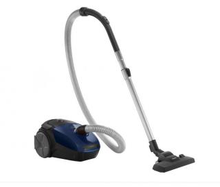 Aspirator cu sac Philips PowerGo FC8240 09, 750 W, 3 L, filtru antialergeni, albastru
