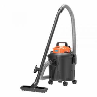 Aspirator multifunctional Limpio LWD-18P2, 1200 W, Putere aspirare 135 W, Flux de aer 1.8 m3 min, Functie de suflare, Negru Portocaliu