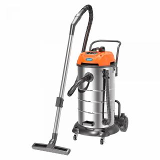 Aspirator multifunctional Limpio LWD-60X2, 2400 W, Putere aspirare 350 W, Flux de aer 3 m3 min, Sistem de scurgere, Argintiu Portocaliu
