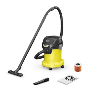 Aspirator umed uscat Karcher WD 3 S V-17 4 20F, 1000W, container inox 17 Litri