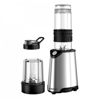 Blender Albatros ENERGY MIX,600 W,570 ml bol plastic,RA, sE  AąĹsniAąĹ  A, zA ƒ inclusA, zA ƒ,Lamele pot fi folosite AąĹsi pentru gheaAąĹ  A, zA ƒ,Inox