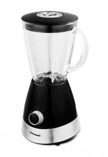 Blender Heinner HBL-550S, 550 W, 1.5 l, 2 viteze + functie Pulse, Negru Argintiu