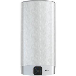 Boiler electric Ariston VLS WIFI 50 EU, 50 L, 2 x 1500 W, Clasa B, rezervor otel emailat cu titan, Argintiu