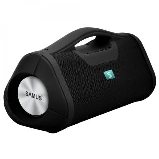 Boxa portabila Samus Apollo,2 x 8 W, total - 16 W,Audio wireless cu sunet stereo,Bluetooth 5.0,Negru
