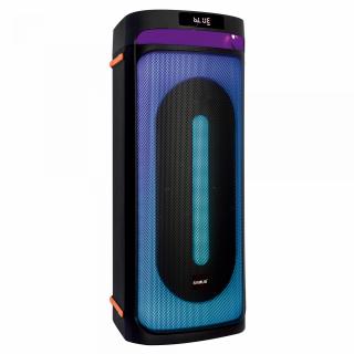 Boxa portabila Samus ROCKSTAR 6.5,800W,FM Radio,Bluetooth,Compatibil MP3, MP4, DVD, TV, PC, Smartphone,Intrare Aux USB TF Card,Lumina pe difuzor,Negru