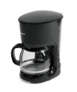 Cafetiera Heinner HCM-750BK, 750W, 1.25 l, anti-picurare, mentinere cald, negru