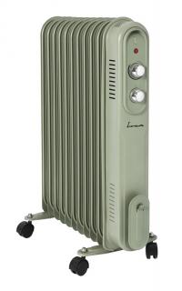 CALORIFER CU ULEI FRAM FOH-YR11GR, 11 ELEMENTI: 110x580 mm, 3 SETARI DE TEMPERATURA: 1000W 1500W 2500W, TERMOSTAT AJUSTABIL, PROTECTIE SUPRAINCALZIRE, PROTECTIE IN CAZ DE RASTURNARE, ROTI, CULOARE: VE