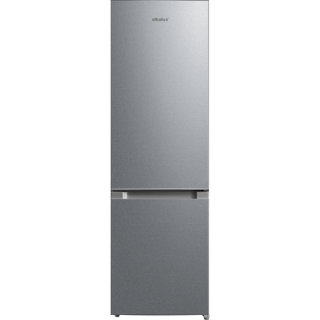 Combina frigorifica Albalux AXCFS350E, 262 l, Clasa E, Iluminare LED, Usi reversibile, H 177.3 cm, Inox
