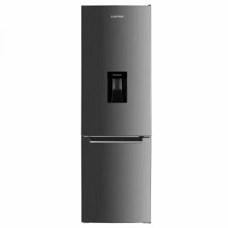 Combina frigorifica Albatros CFXD395E, 313 l, H 186 cm, Termostat reglabil, 3 sertare la congelator, Clasa energetica E, Inox  Argintiu