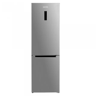 Combina Frigorifica Albatros CNFX495E, 347 L, Full No Frost, Clasa energetica E, Termostat reglabil, 3 sertare congelator, H 195 cm, Inox  Argintiu