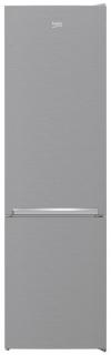 Combina frigorifica Beko RCSA406K40XBN, Static, 386 L, H 202.5 cm, Iluminare LED, Clasa E, Metal Look