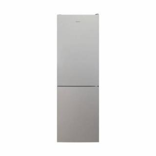 Combina frigorifica Candy Fresco CCE3T620ES, 377 l, Total NoFrost, WiFi, Super Freezing, Usi reversibile, Clasa E, H 200 cm, Argintiu