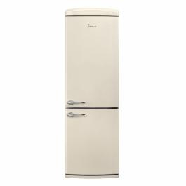 Combina frigorifica FRAM FC-VRR341BGE++, clasa energetica: E, sistem de racire Less Frost, capacitate totala: 340L, capacitate frigider: 233L, capacitate congelator: 107L, control mecanic cu termostat