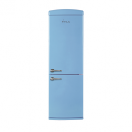 Combina frigorifica FRAM FC-VRR341BLE++, clasa energetica: E, sistem racire Less Frost, capacitate totala: 340L, capacitate frigider: 233L, capacitate congelator: 107L, control mecanic cu termostat aj