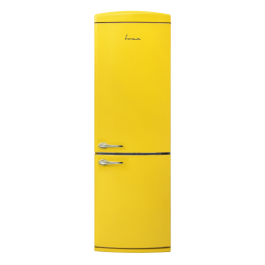 Combina frigorifica FRAM FC-VRR341YLE++, clasa energetica: E, sistem de racire Less Frost, capacitate totala: 340L, capacitate frigider: 233L, capacitate congelator: 107L, control mecanic cu termostat
