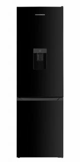 Combina frigorifica Heinner HC-HM260BKWDE++, 260 l, H 180 cm, control electronic cu termostat ajustabil, lumina LED, clasa E, Negru