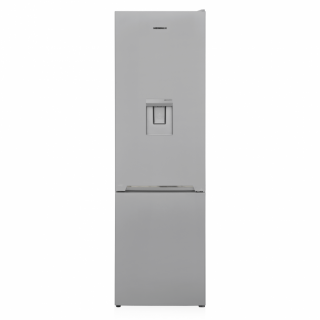 Combina frigorifica Heinner HC-V288SWDE++, 288 l, H 180 cm, sistem de racire Less Frost, dozator de apa,control mecanic cu termostat ajustabil, clasa E, Inox