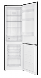 Combina frigorifica Heinner HCNF-HM253BKF+, 253 l, H 180 cm,No Frost, Control electronic, Clasa F, Negru