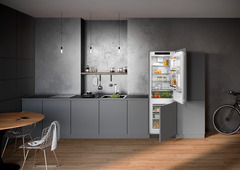 Combina frigorifica incorporabila LIEBHERR 3ICNe 5103, Seria Pure, 253l, Clasa E, NoFrost, EasyFresh, DuoCooling, SmartDeviceBox, Sistema PowerCooling, VarioSpace, SuperFrost, LED