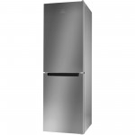 Combina frigorifica Indesit LI8 SN2E X, Clasa E, Capacitate 328 l, NoFrost, Pure Wind, Aircooler, Flexi Use Box, H 188.9 cm, Argintiu