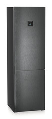 Combina frigorifica Liebherr CBNbdc 573i Plus, NoFrost, BioFresh, 60 cm, 360 l, Display Touch  Swipe, SmartDeviceBox integrat, Clasa C, BlackSteel