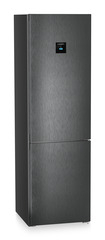 Combina frigorifica Liebherr CNbdc 573i Plus, EasyFresh, NoFrost, 371 l, 201.5 сm, Clasa C, BlackSteel  Negru
