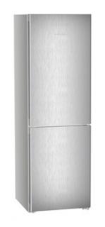 Combina frigorifica Liebherr CNsfd 1853 Pure, 330 l, 185.5 сm, NoFrost, EasyFresh, Clasa D, SteelFinish, Silver