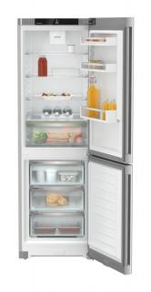 Combina frigorifica Liebherr KGNsff 52Z03, 330 l,H 186.5 cm, NoFrost, EasyFresh, DuoCooling, Interior Fit, Touch Display, Clasa F, Inox